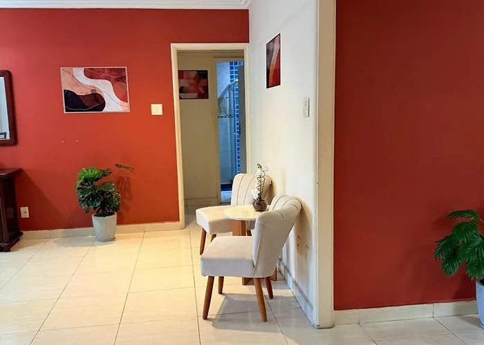 Amplo Apt 4 Quartos A 1 Min Da Praia De Copacabana Rio de Janeiro